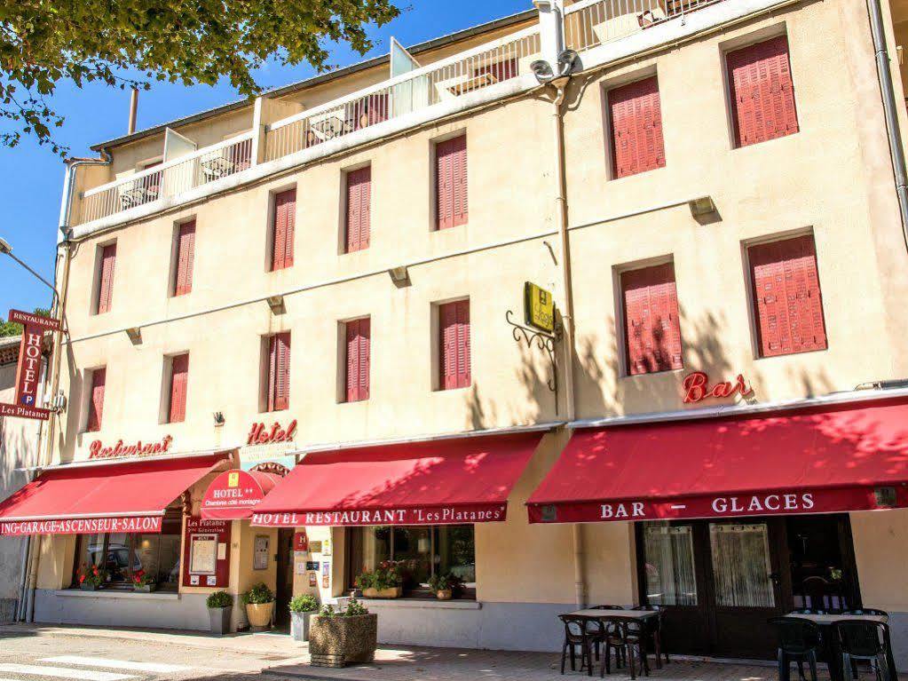 Hotel Et Appartements Les Platanes Thueyts Екстер'єр фото